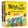 Ninja Life Hacks Emotions and Feelings 8 Book Box Set (Books 1-8: Angry, Inventor, Positive, Lazy, Helpful, Earth, Grumpy, Kind)
