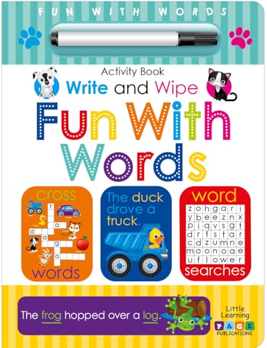 Cover of Write and Wipe Fun with Words