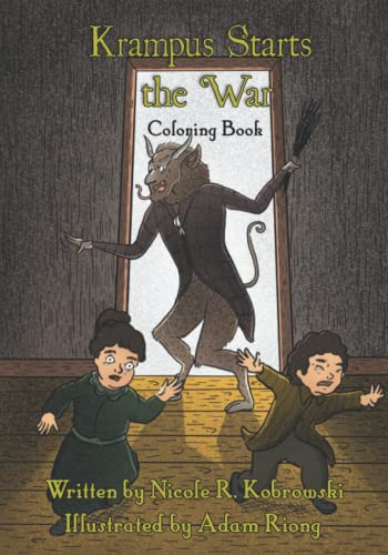 Cover of Krampus Starts the War Coloring Book