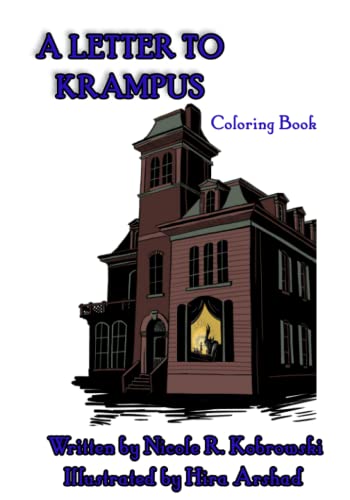 Cover of Letter to Krampus Coloring Book