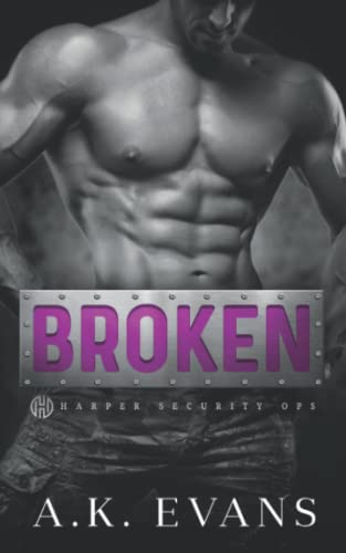 Broken book cover