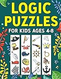 Logic Puzzles For Kids Ages 48 A Fun Educational Workbook To Practice Critical Thinking Recognize Patterns Sequences Comparisons And More