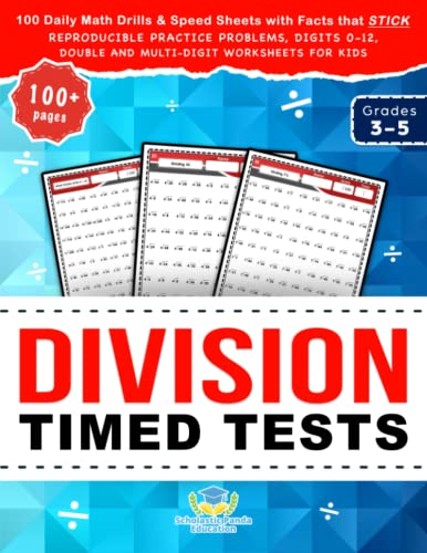 Division Timed Tests cover
