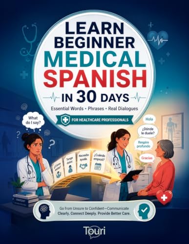 Learn Beginner Medical Spanish in 30 Days cover