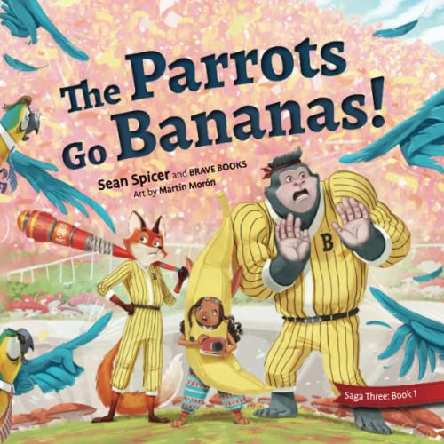 The Parrots Go Bananas book cover