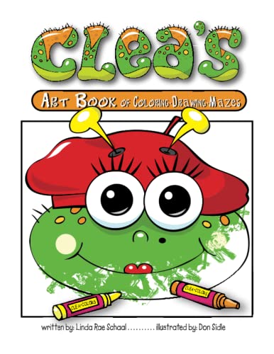 Cover of Clea's Art Book of Coloring - Drawing - Mazes