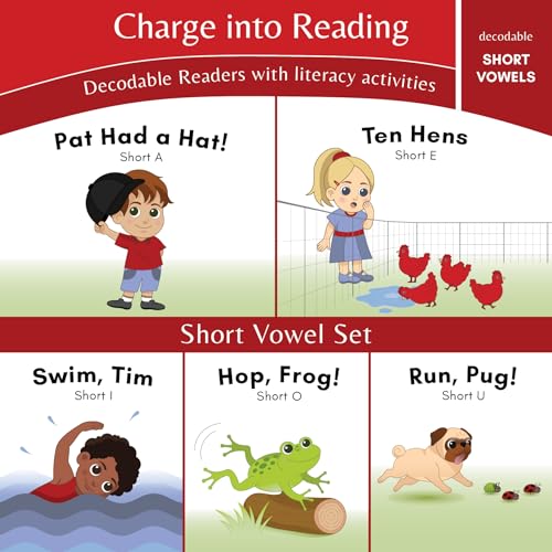 Cover of Short Vowel Decodable Readers