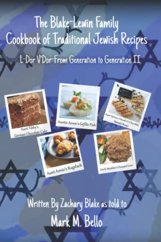 The Blake-Lewin Family Cookbook of Traditional Jewish Recipes book cover