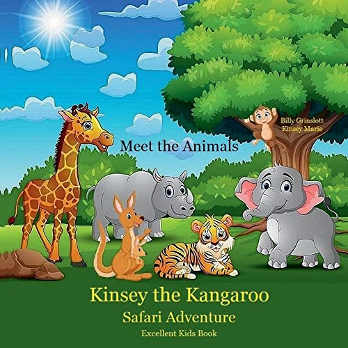Cover of Kinsey the Kangaroo Safari Adventure