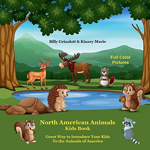Cover of North American Animals Kids Book