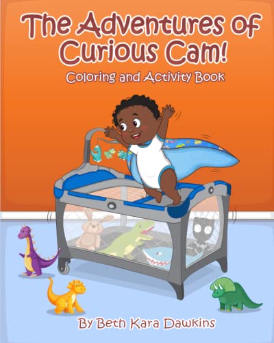 Cover of Adventures of Curious Cam! Coloring and Activity Book