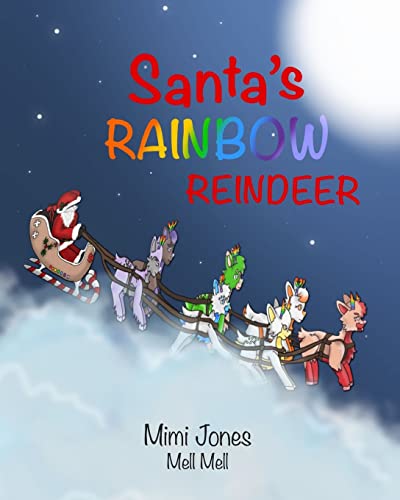 Cover of Santa's Rainbow Reindeer