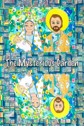 Cover of Mysterious Garden Lined Notebook Journal, Holy Family Reflection Cover Artwork