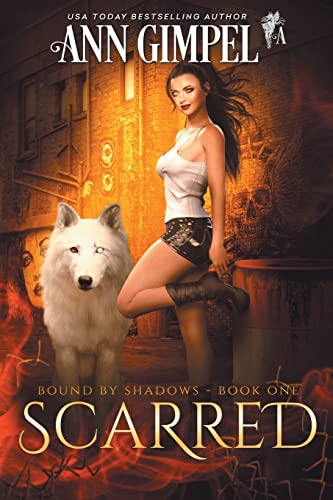Scarred book cover