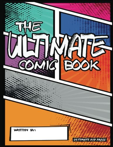 Cover of Ultimate Blank Comic Book Sketchbook