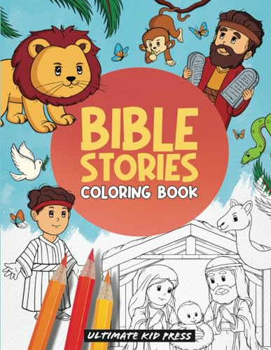 Cover of Bible Stories Coloring Book
