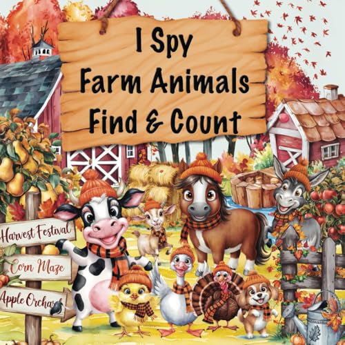 Cover of I Spy Farm Animals Find & Count