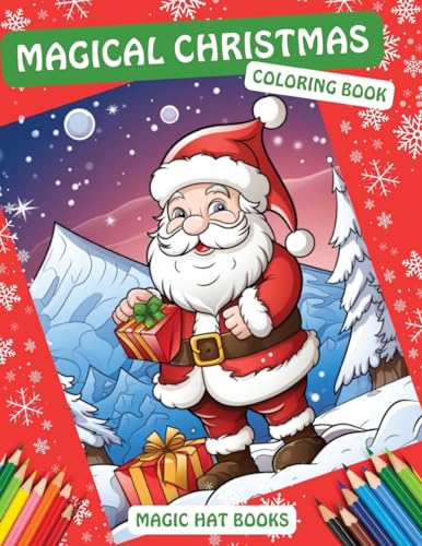 Cover of Magical Christmas Coloring Book