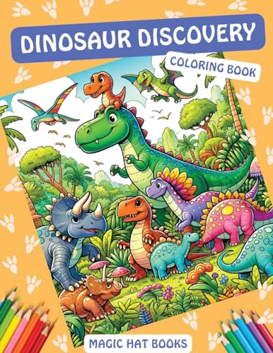 Cover of Dinosaur Discovery Coloring Book