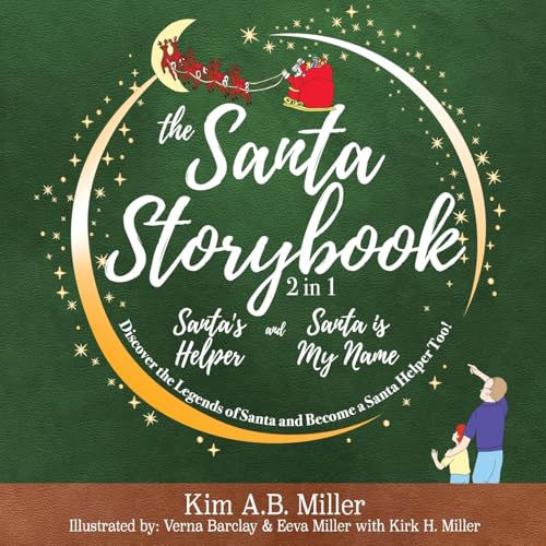 Cover of Santa Storybook - Santa's Helper & Santa Is My Name