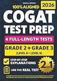 COGAT Grade 2 & 3 Test Prep (2-IN-1)