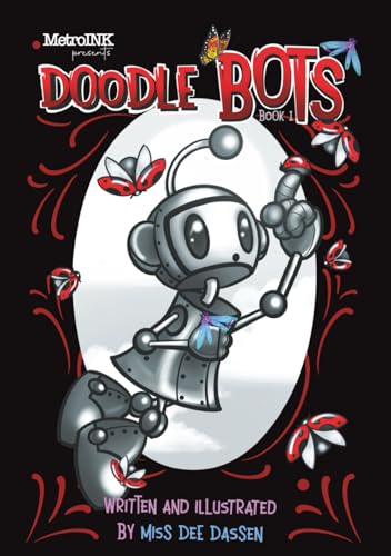 Cover of Doodle Bots Book 1 of Robotic Smiles