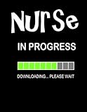 Nurse Journal Graduation Gift For Nurses Nursing School Students Black Cover Funny Gift Notebook