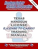 Texas Handgun License License To Carry Training Manual 12th Ed