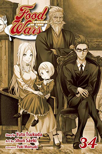 Food Wars!: Shokugeki no Soma, Vol. 34 book cover