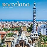 Barcelona 2020 12 X 12 Inch Monthly Square Wall Calendar With Foil Stamped Cover Travel Europe Spain English And Spanish Edition