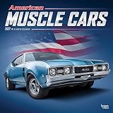 American Muscle Cars 2021 12 X 12 Inch Monthly Square Wall Calendar With Foil Stamped Cover Usa Motor Ford Chevrolet Chrysler Oldsmobile Pontiac