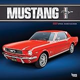 Mustang 2021 12 X 12 Inch Monthly Square Wall Calendar With Foil Stamped Cover Ford Motor Muscle Car