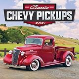 Classic Chevy Pickups 2021 12 X 12 Inch Monthly Square Wall Calendar With Foil Stamped Cover Chevrolet Motor Truck