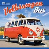 Volkswagen Bus 2021 12 X 12 Inch Monthly Square Wall Calendar German Motor Car