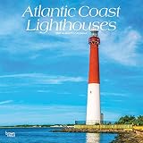 Atlantic Coast Lighthouses 2021 12 X 12 Inch Monthly Square Wall Calendar Usa United States Of America Scenic Nature Ocean Sea East