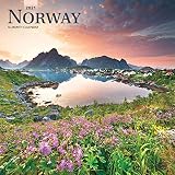 Norway 2021 12 X 12 Inch Monthly Square Wall Calendar Travel Europe Scandinavian