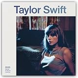 Taylor Swift OFFICIAL | 2025 12 x 24 Inch Monthly Square Wall Calendar | Plastic-Free | BrownTrout | Music Pop Singer Songwriter Celebrity