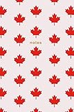 Notes O Canada Maple Leaf Notebook 175page Wideruled Canada Notebook Maple Leaf Notebooks Volume 1
