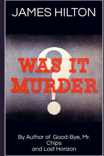 Murder At School / Was It Murder? book cover