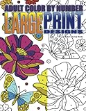 Adult Color By Number Large Print Designs Premium Adult Coloring Books Volume 14