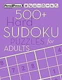 500 Hard Sudoku Puzzles For Adults Sudoku Puzzle Books Hard With Answers