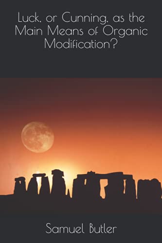Luck, or Cunning, as the Main Means of Organic Modification? cover