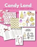 Christmas Activity Books For Kids Christmas Candy Land Sweet Shop Create Gifts Cards Buffet Cards Christmas Journal Activities For Kids Create Cards For Teens For Girls In All Departments