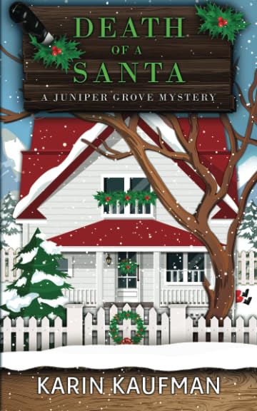 Death of a Santa book cover