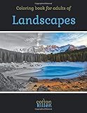 Coloring Book For Adults Of Landscapes 49 Of The Most Beautiful Grayscale Landscapes For A Relaxed And Joyful Coloring Time
