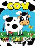 Cow Coloring Book For Kids Animal Coloring For Boy Girls Kids