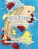 Color By Numbers Adult Coloring Book Of Koi Fish An Adult Color By Numbers Japanese Koi Fish Carp Coloring Book