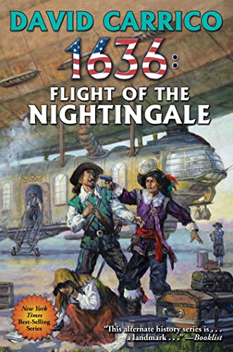 1636: Flight of the Nightingale (By: David Carrico) cover