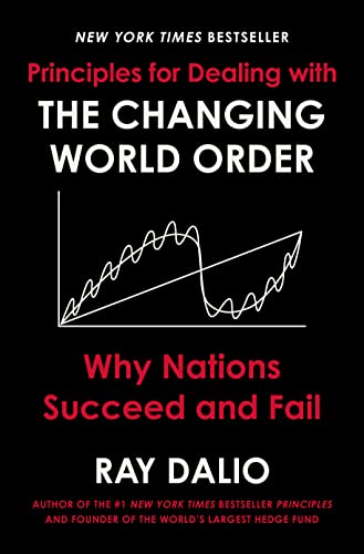 Book cover for Principles for Dealing with the Changing World Order by Ray Dalio — Editorial Identification.