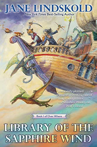 Library of the Sapphire Wind book cover